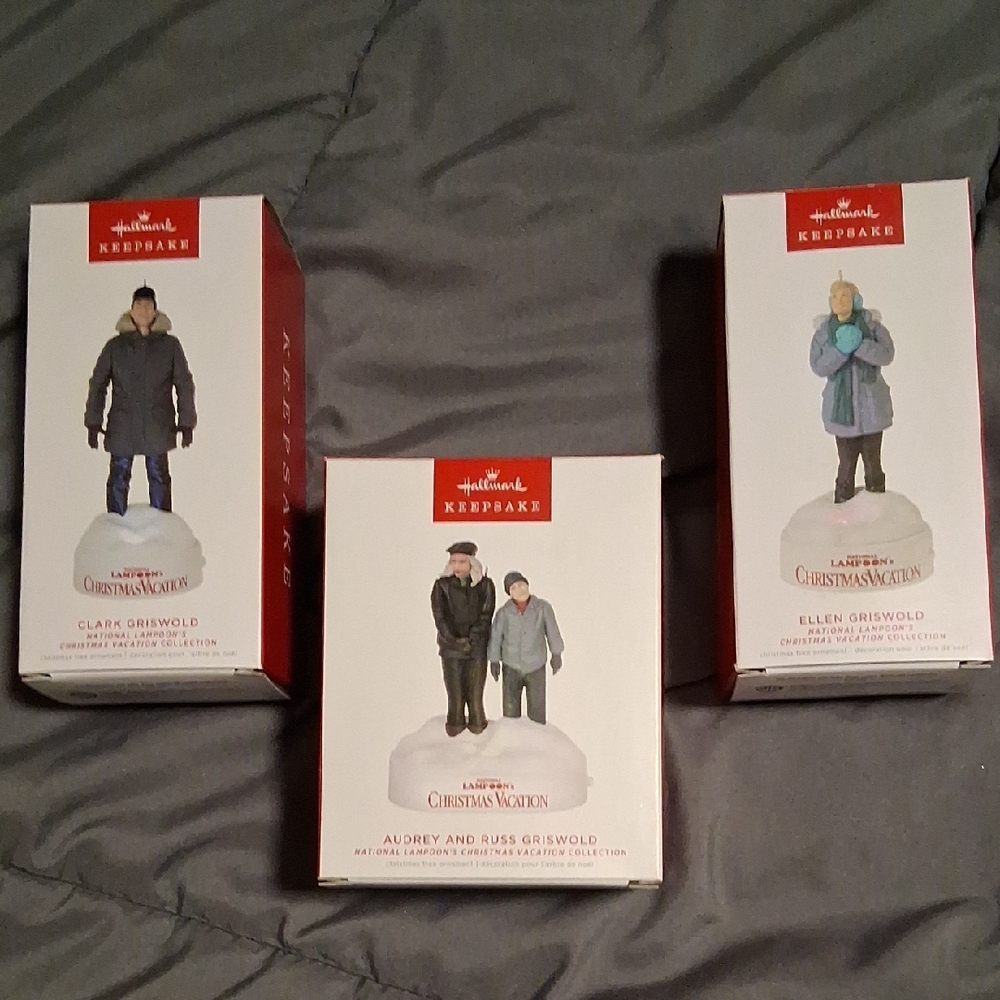 Hallmark Christmas Vacation Figurine Trio